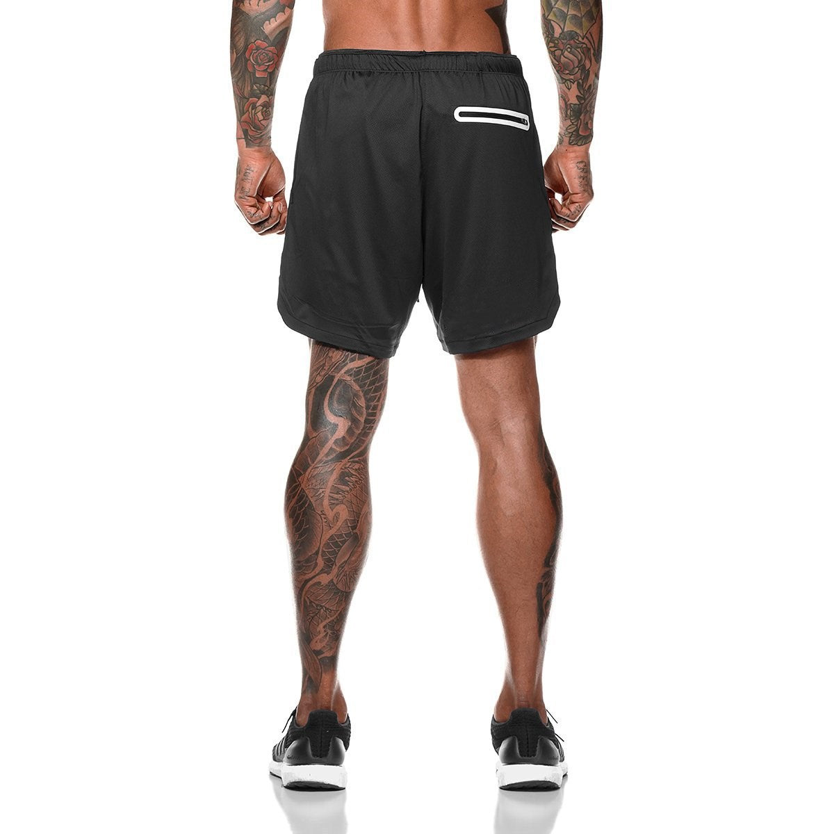 Running Tech Shorts- Black