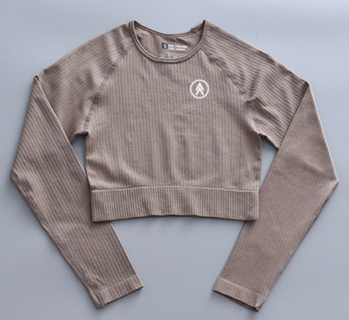 Brown Everyday Essential Long sleeve