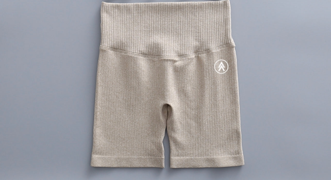 Light Brown Everyday Essential Shorts