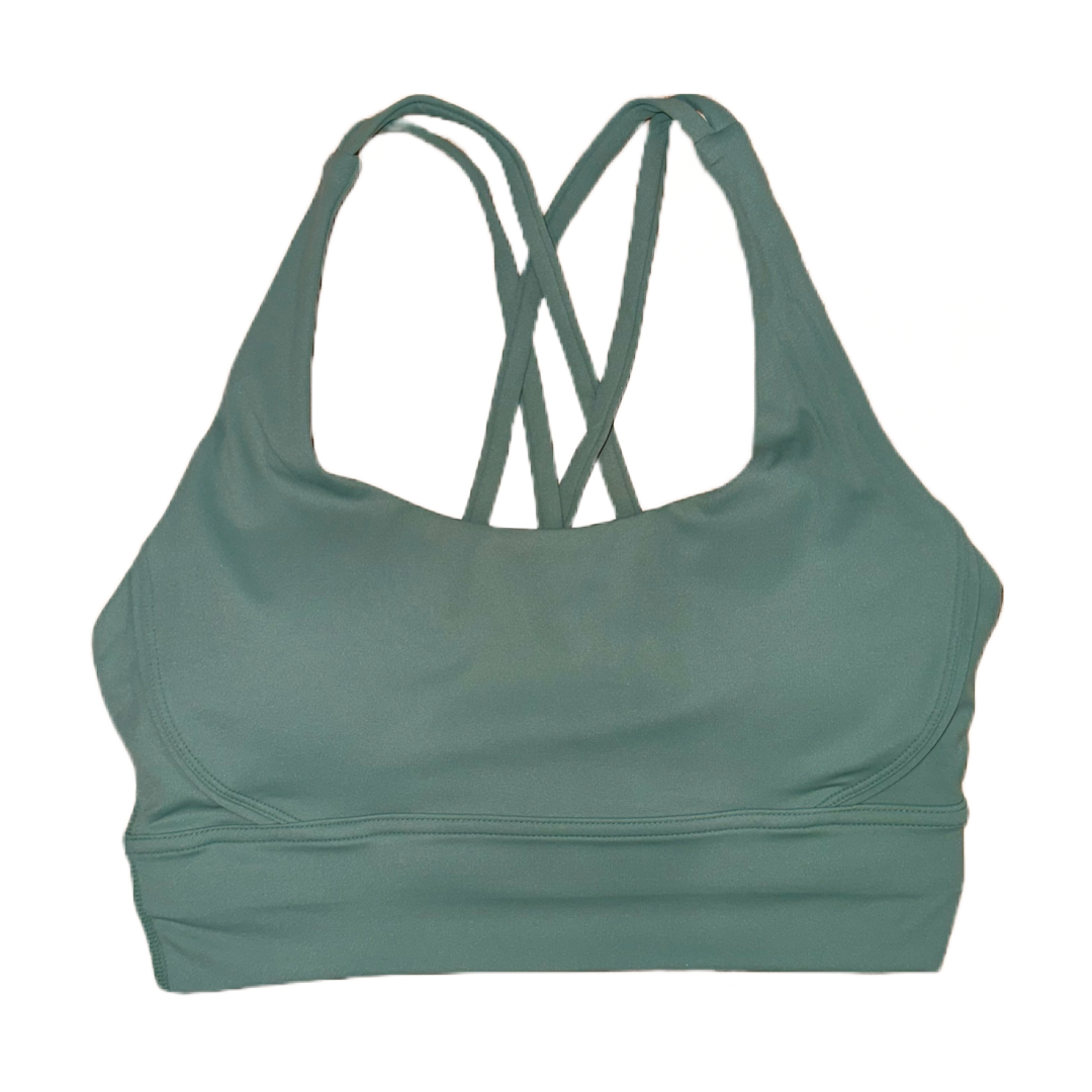 Seafoam Green Angel Sports Bra