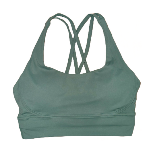 Seafoam Green Angel Sports Bra