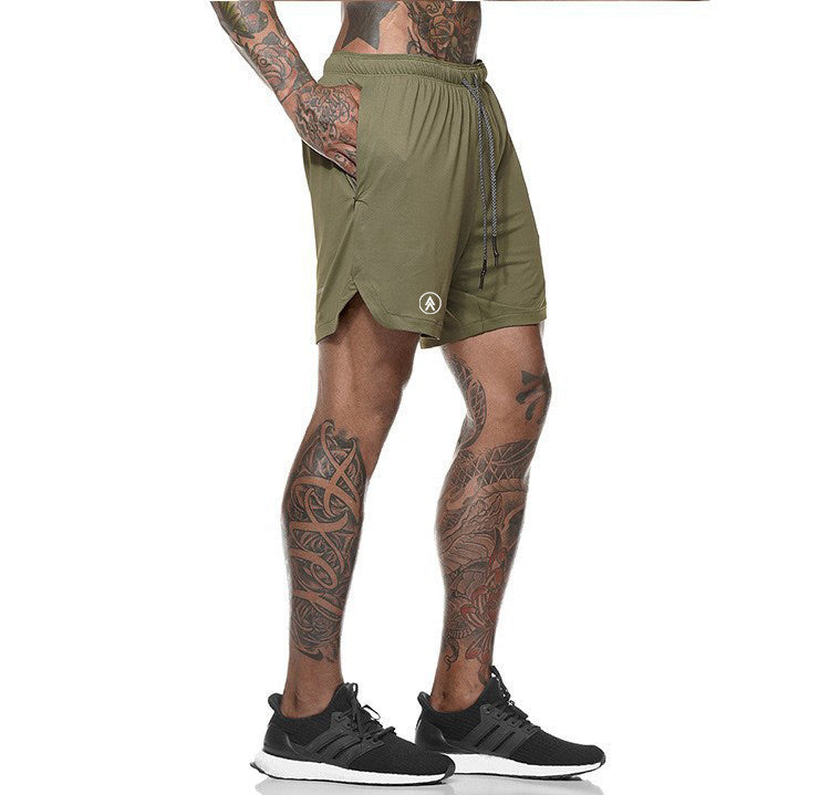 Running Tech Shorts-Army Green