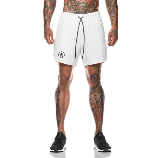 Running Tech Shorts-White