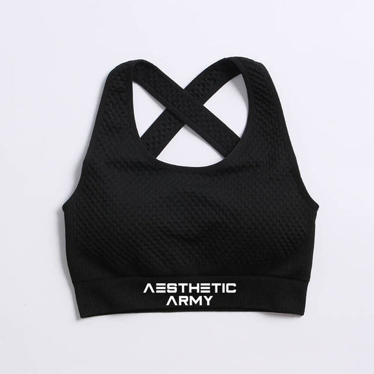 Black Snatched Bra